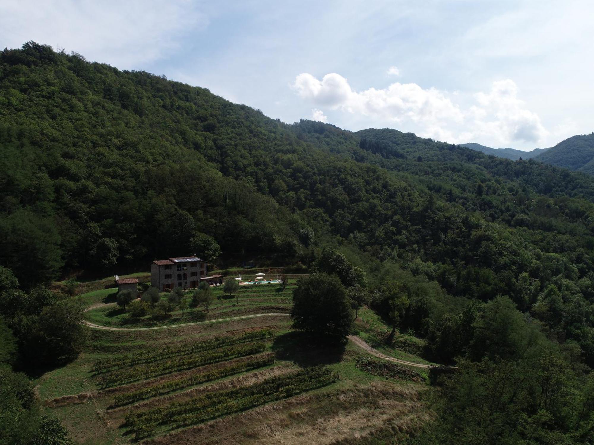 Casa Bachella Villa Bagni di Lucca Esterno foto