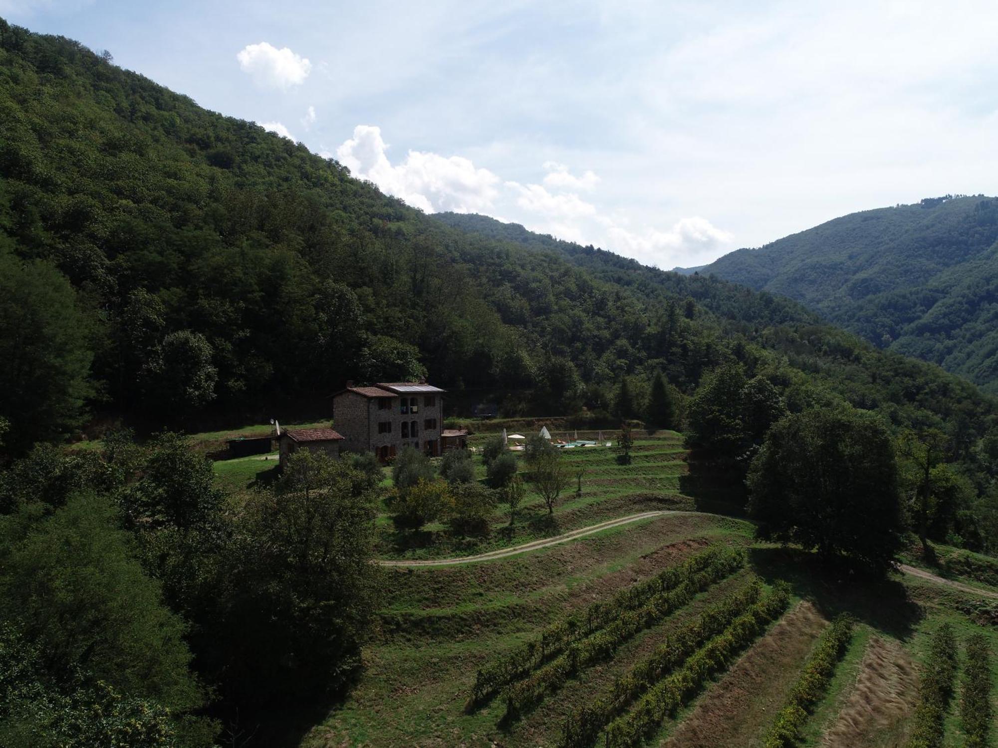 Casa Bachella Villa Bagni di Lucca Esterno foto