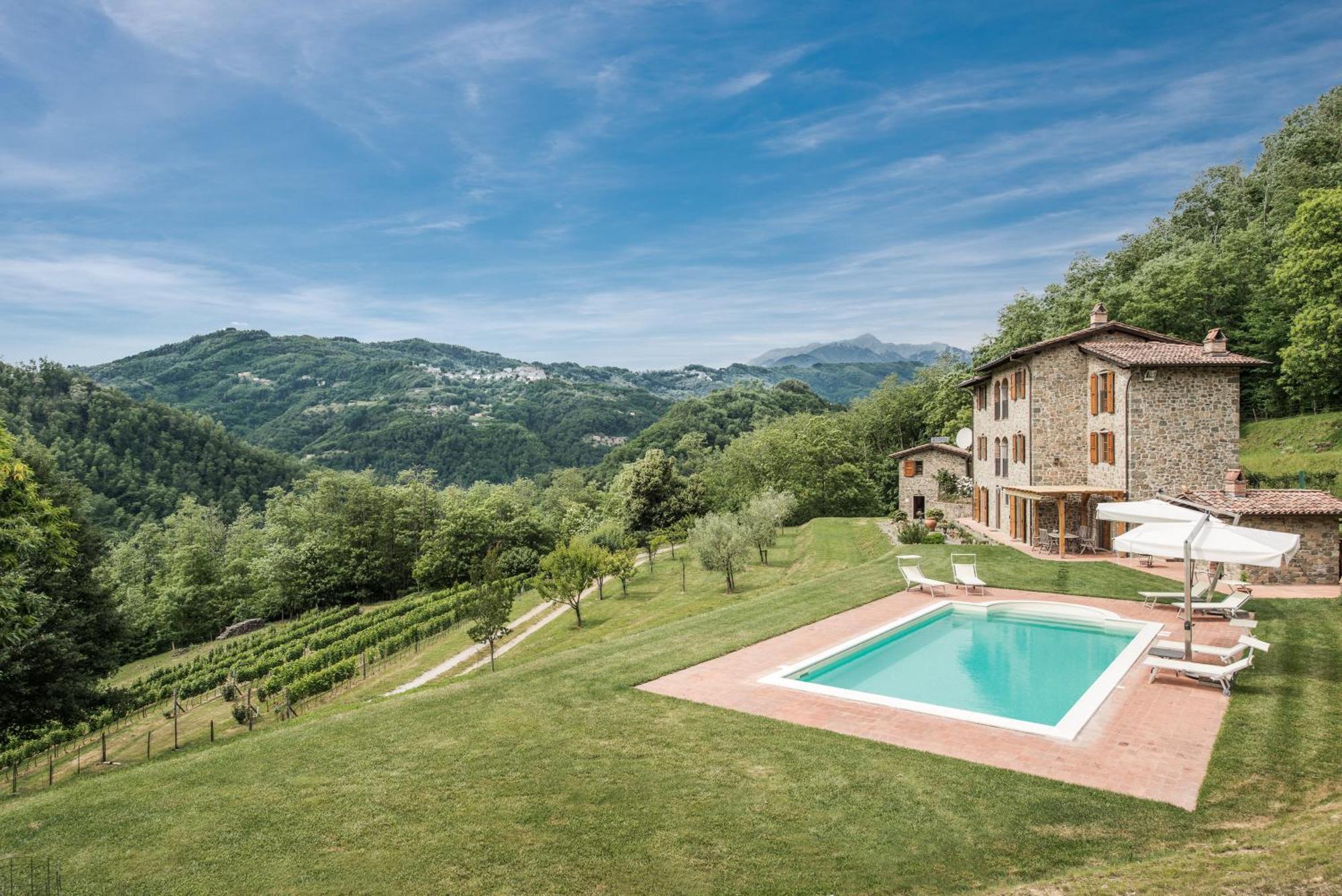 Casa Bachella Villa Bagni di Lucca Esterno foto