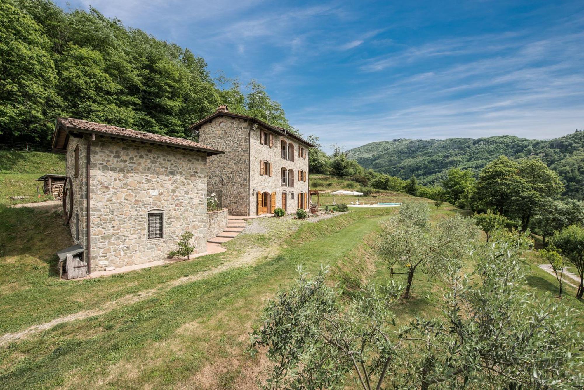 Casa Bachella Villa Bagni di Lucca Esterno foto