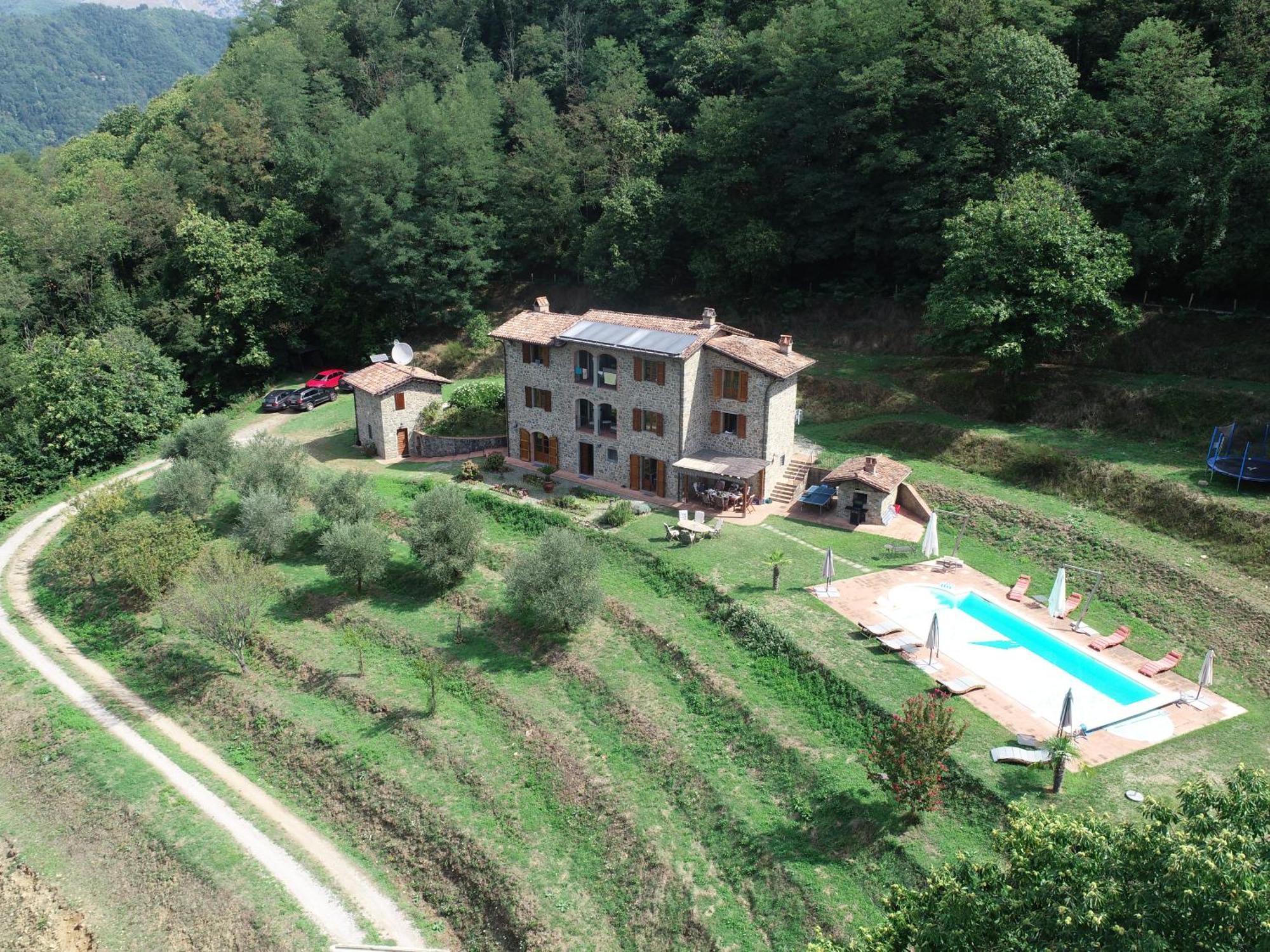 Casa Bachella Villa Bagni di Lucca Esterno foto