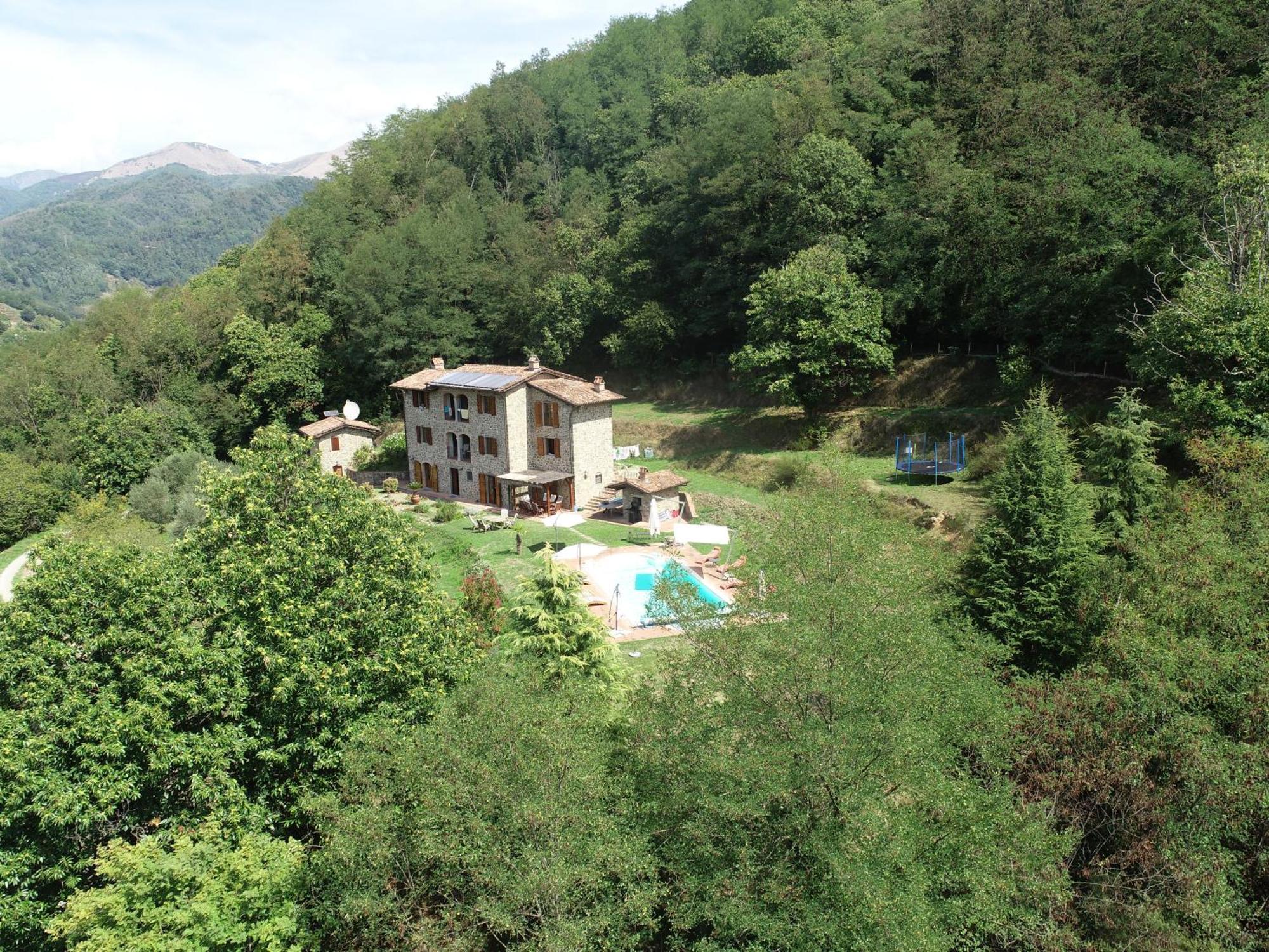 Casa Bachella Villa Bagni di Lucca Esterno foto