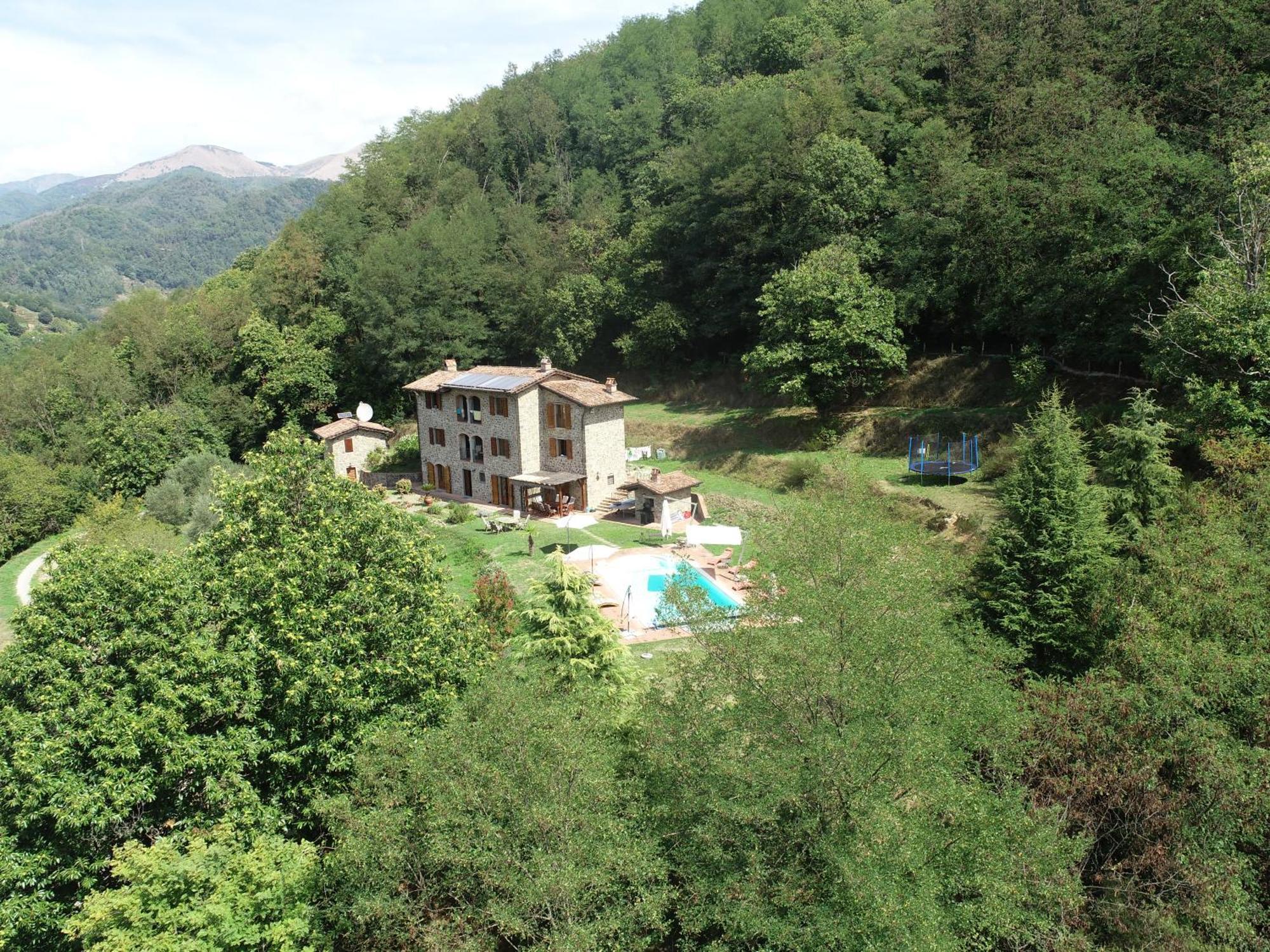 Casa Bachella Villa Bagni di Lucca Esterno foto